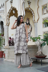 KASHISH BLOCK PRINT KURTA SET