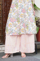 PASTEL MEADOW KURTA SET