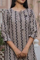 KASHISH BLOCK PRINTED STRAIGHT KURTI