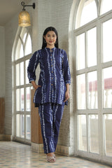 SHIBORI PRINT CO-ORD SET