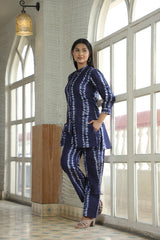 SHIBORI PRINT CO-ORD SET