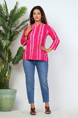GULNAAR LEHER - COTTON TOP