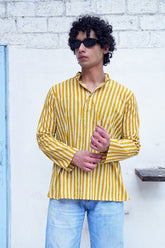 SUNRISE STRIPE MEN’S KURTA