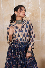 NEEL VARNIKA – BLOOM TWIRL DRESS