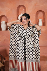 CHAND BINDI – HANDCRAFTED KAFTAAN DRESS