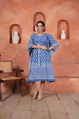 NEEL VAANI – HANDCRAFTED KAFTAAN DRESS