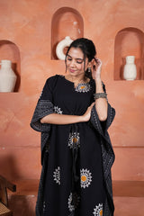 NOIR SURYA – HANDCRAFTED KAFTAAN DRESS