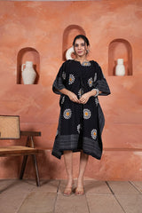 NOIR SURYA – HANDCRAFTED KAFTAAN DRESS