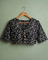 KAALI CHITRA – HAND BLOCK PRINTED COTTON CROP TOP