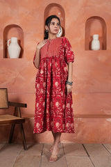 LAAL PUSHPA VATIKA – SUMMER BLOOM DRESS