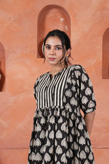 KAALA PANKHI VATIKA – SUMMER FLOW DRESS