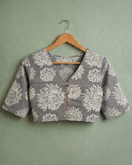 KASHISH DHARA – HAND BLOCK PRINTED COTTON BLOUSE