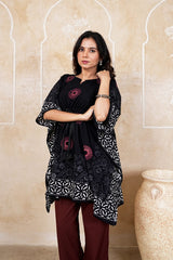 RAAZ-E-GUL – HERITAGE KAFTAN CO-ORD SET