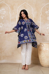 NEEL AABHA BATIK – HANDCRAFTED KAFTAN CO-ORD SET