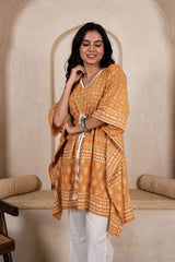 REET – HANDBLOCK PRINTED KAFTAN CO-ORD SET