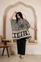 SHAAM E NOOR – FLORAL HERITAGE KAFTAN CO-ORD SET