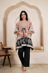 RUSTIKA NOOR – TRIBAL HERITAGE KAFTAN CO-ORD SET