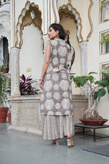 KASHISH BLOCK PRINT KURTA SET