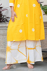 SUNSHINE YELLOW KURTA SET