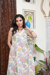 PASTEL MEADOW KURTA SET