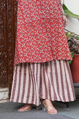 BAGRU BLOCK PRINTED KURTA SET