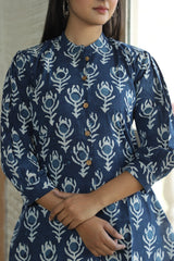 INDIGO BUTTI  PRINT CO-ORD SET