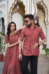 BAGRU PRINTED  COUPLE SET