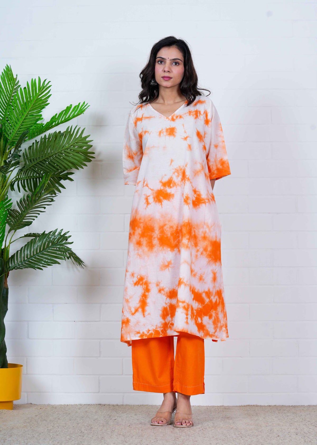 SURYALAHARI – TIE & DYE OVERSIZE KURTI SET