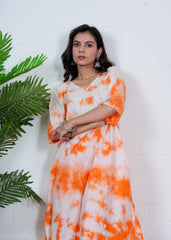 SURYALAHARI – TIE & DYE OVERSIZE KURTI SET