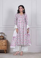 PHOOLKARI BAGEECHA – A BLOOM IN BLUSH 3 PIECE SUIT SET