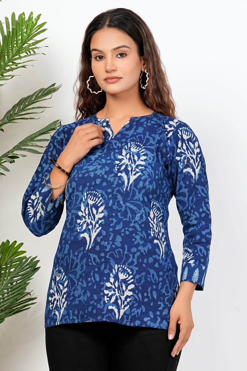 INDIGO VANYA - COTTON TOP