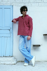 RANGREZA RED - MEN’S COTTON SHIRT