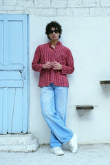 RANGREZA RED - MEN’S COTTON SHIRT