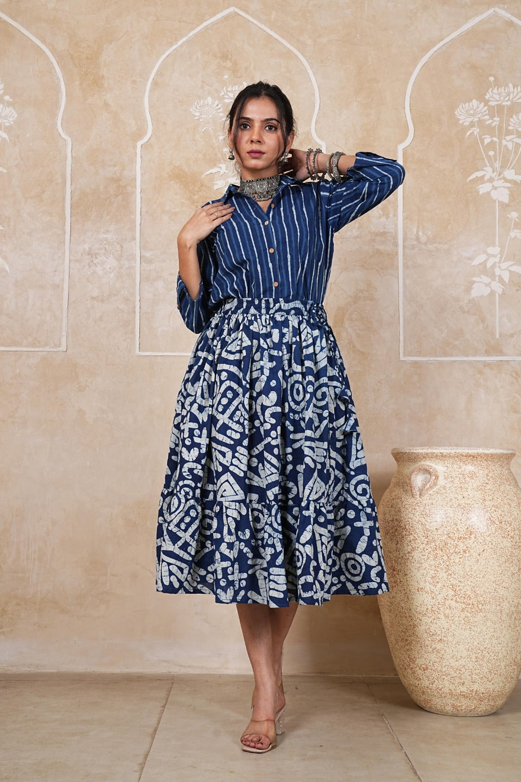 NEEL REYVA – TWIRL SHIRT DRESS