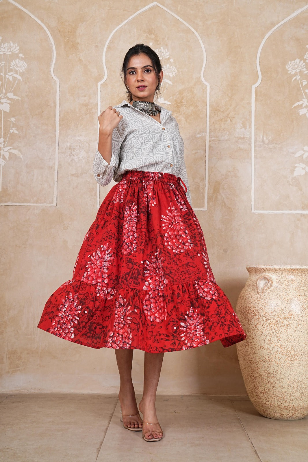 RAKT VARNIKA – BLOOM TWIRL DRESS