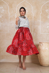 RAKT VARNIKA – BLOOM TWIRL DRESS