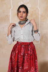 RAKT VARNIKA – BLOOM TWIRL DRESS