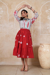 RAKT NEELIKA – TWIRL SHIRT DRESS