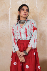 RAKT NEELIKA – TWIRL SHIRT DRESS