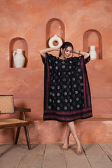 KAALA TARANG – HANDCRAFTED KAFTAAN DRESS