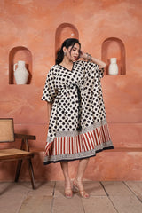 CHAND BINDI – HANDCRAFTED KAFTAAN DRESS
