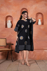 NOIR SURYA – HANDCRAFTED KAFTAAN DRESS
