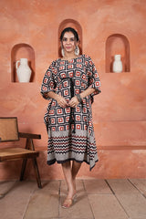 RANG AZRA – HANDCRAFTED KAFTAAN DRESS