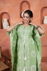 HARIT VEDA – HANDCRAFTED KAFTAAN DRESS
