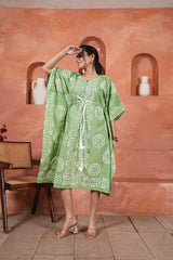 HARIT VEDA – HANDCRAFTED KAFTAAN DRESS