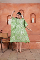 HARIT VEDA – HANDCRAFTED KAFTAAN DRESS