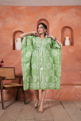 HARIT VEDA – HANDCRAFTED KAFTAAN DRESS