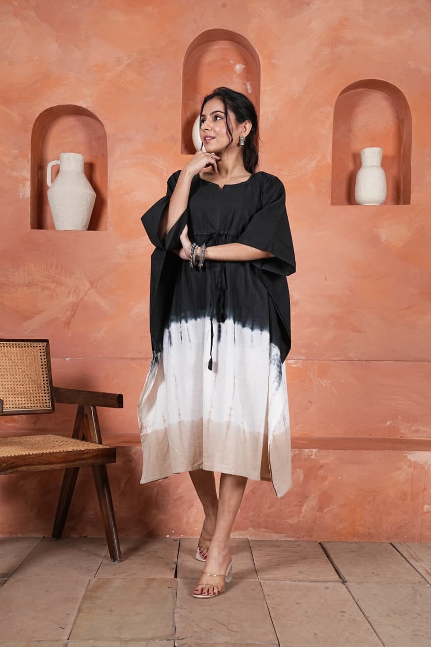 RAAT REKHA – HANDCRAFTED KAFTAAN DRESS
