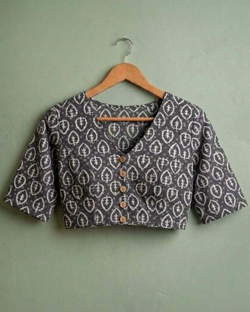 DHARA VANIKA – HAND BLOCK PRINTED COTTON CROP TOP
