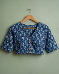 NEEL KAMINI – HAND BLOCK PRINTED COTTON BLOUSE